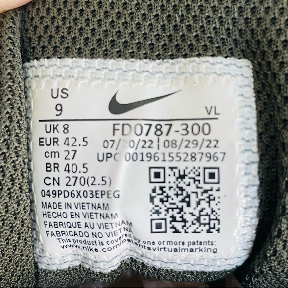 Nike wimflo 9 men’s size 9 main image 13